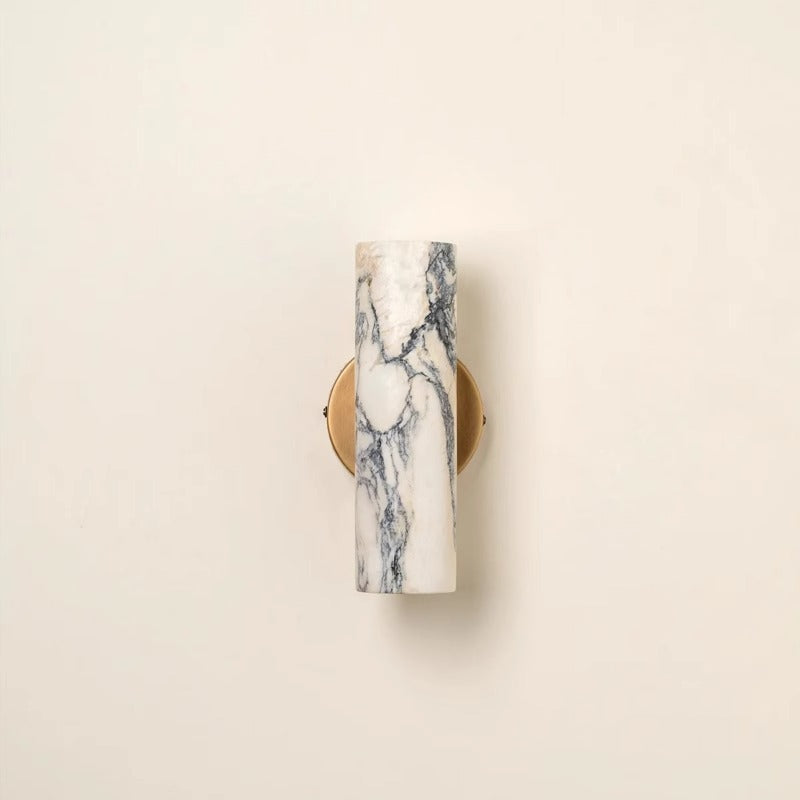 Aplique de pared creativo de mármol natural, estilo francés, ligero y de lujo, personalizado