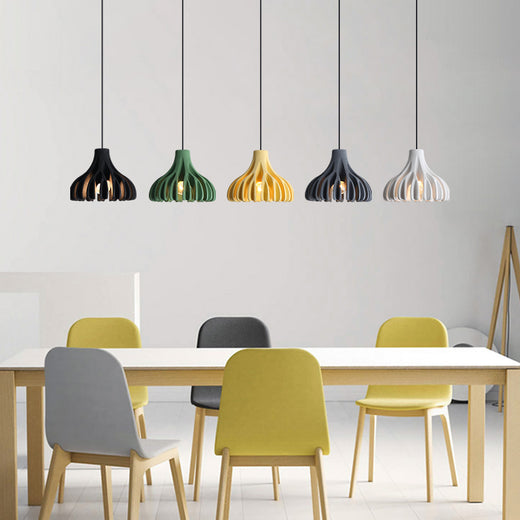Nordic Resin Iron Pendant Light Chandelier