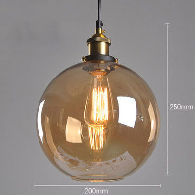 Nordic Minimalist Glass Pendant Chandelier