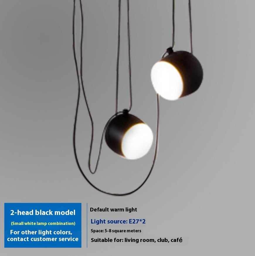 Lámpara de Araña LED Moderna con Diseño Minimalista para Techo