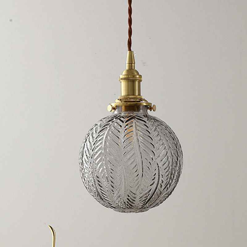 Crystal Glass Vintage Pendant Light - Nordic Droplight