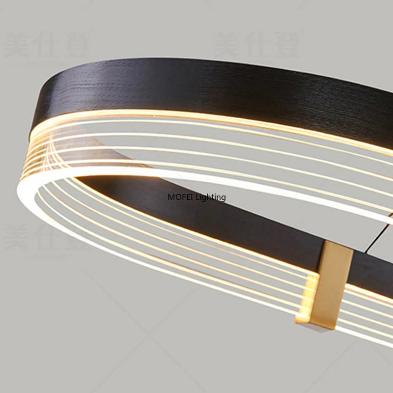 Nordic LED Pendant Light - Minimalist Dining Room Hanging Lamp