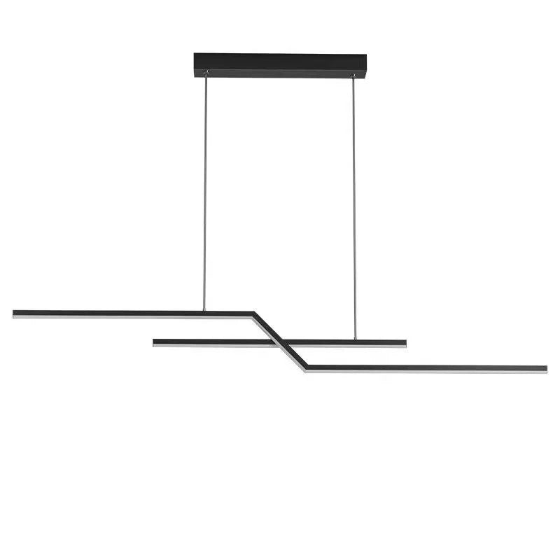 Nordic LED Pendant Light Z-Shaped Iron Dining