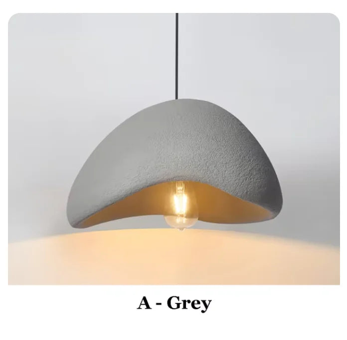 Lámparas de araña de techo LED modernas para sala de estar, dormitorio, comedor, luces colgantes, decoración nórdica del hogar Wabi Sabi, lámpara colgante