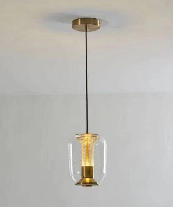 Nordic Glass Pendant Light - Minimalist Chandelier
