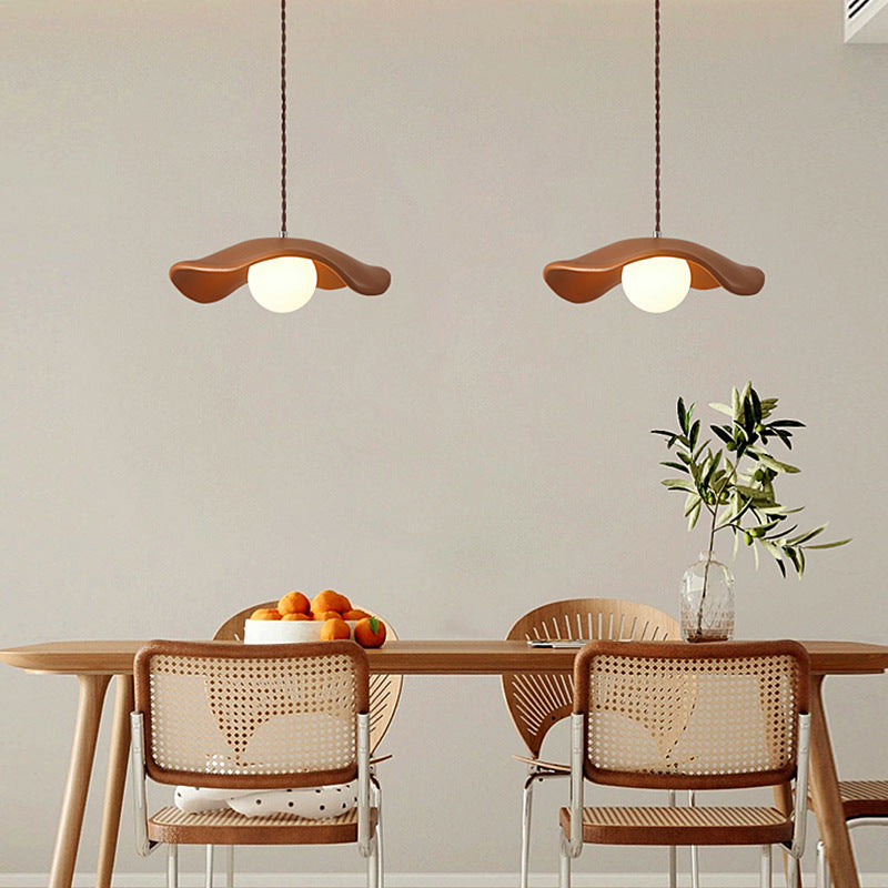 Lotus Leaf Bedside Pendant Light Modern Minimal
