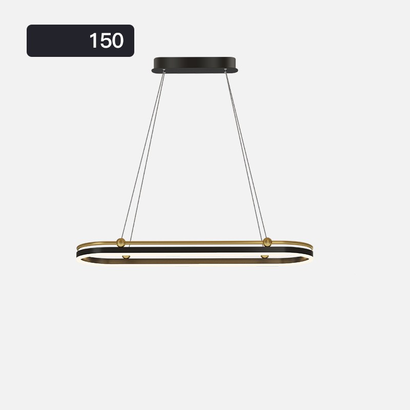 Modern Aluminum LED Pendant Chandelier with PMMA Shade