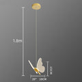 Modern Butterfly Acrylic Pendant Chandelier Lamp