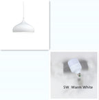 Lámpara colgante LED moderna de aluminio