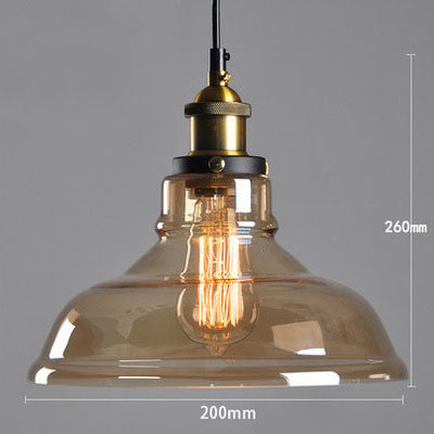 Lámpara de araña nórdica retro minimalista de cristal para comedor