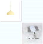 Lámpara colgante LED moderna de aluminio