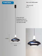 Lámpara Colgante Nórdica LED Ajustable para Cabecera