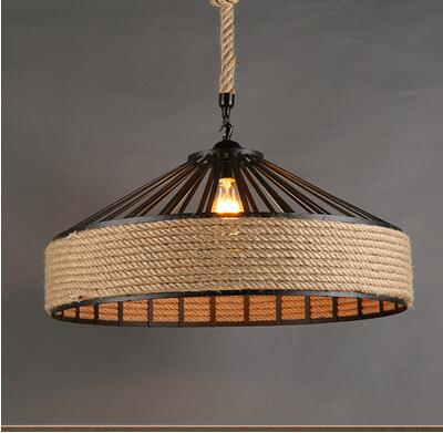 Rustic Crystal Wrought Iron Pendant Light