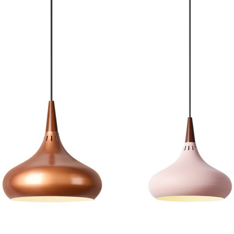 Modern Single Head Aluminum Alloy Pendant Light