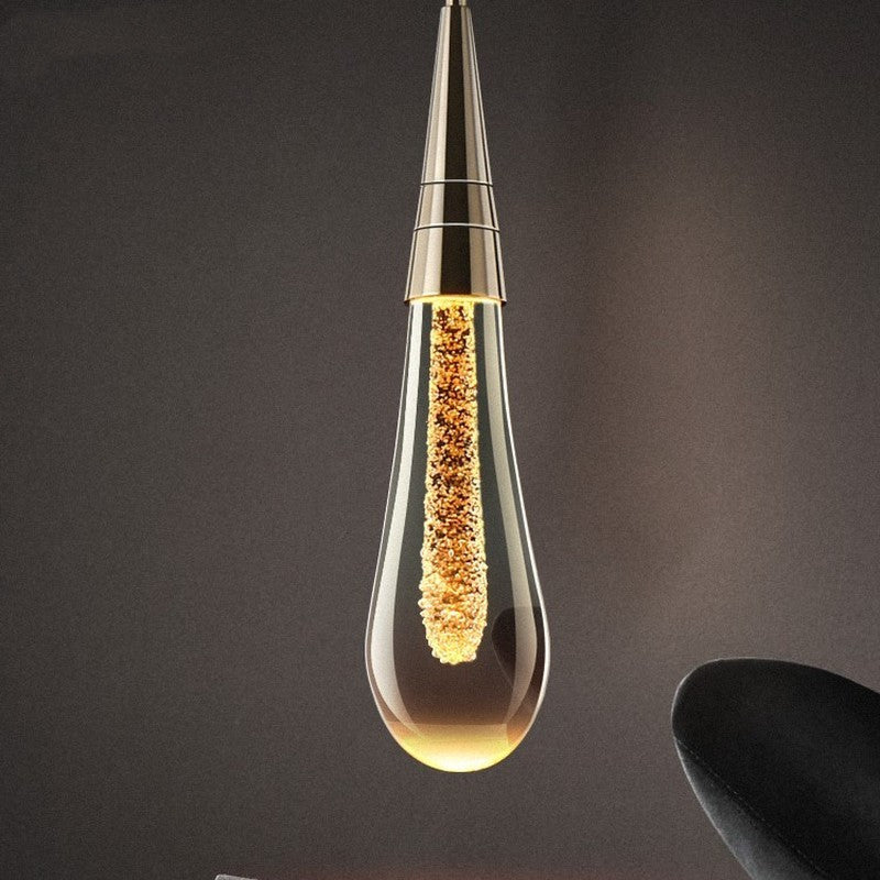 Lámpara Colgante de Cristal Moderna - Ajustable