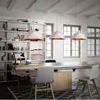 Colorful Geometric Iron Pendant Light