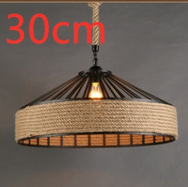 Rustic Crystal Wrought Iron Pendant Light