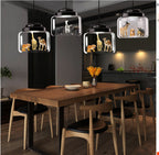 Lámpara Colgante de Cristal Moderna para Habitación Infantil