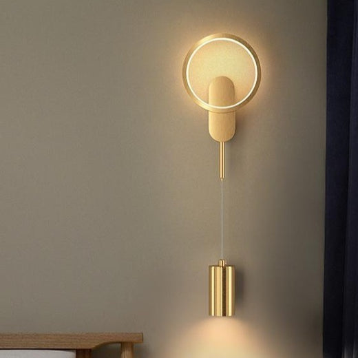 Lámpara de pared de noche dormitorio principal moderna minimalista de diseño