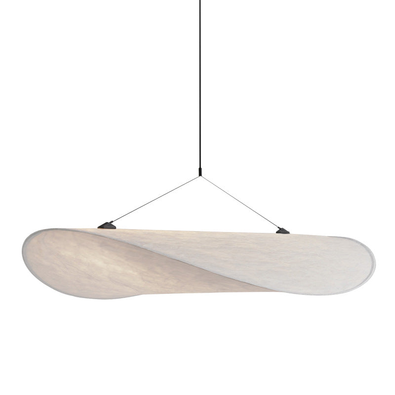 Candelabro sencillo de seda para restaurante con luz de dormitorio