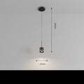 Lámpara colgante de hierro moderna con múltiples cabezales, candelabro para comedor