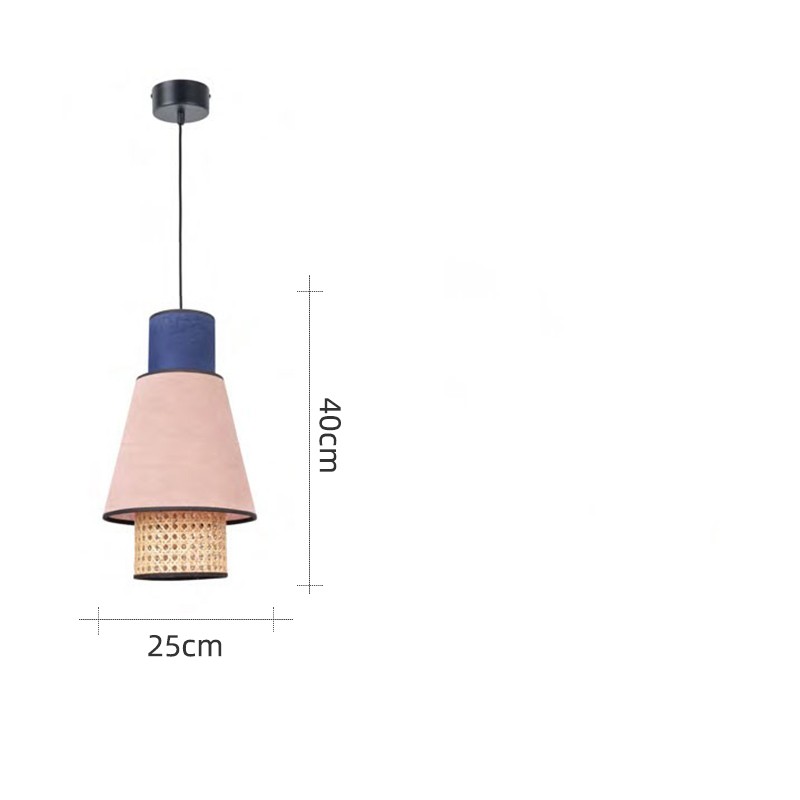 Rattan Woven Pendant Light - Hand-Woven Design