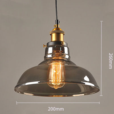 Lámpara de araña nórdica retro minimalista de cristal para comedor