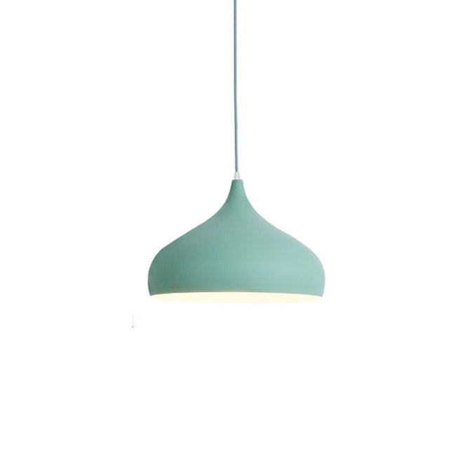 Lámpara colgante LED moderna de aluminio