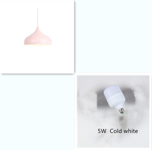 Lámpara colgante LED moderna de aluminio