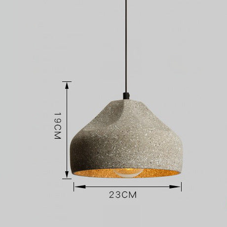 Industrial Cement Pendant Light Nordic Minimal
