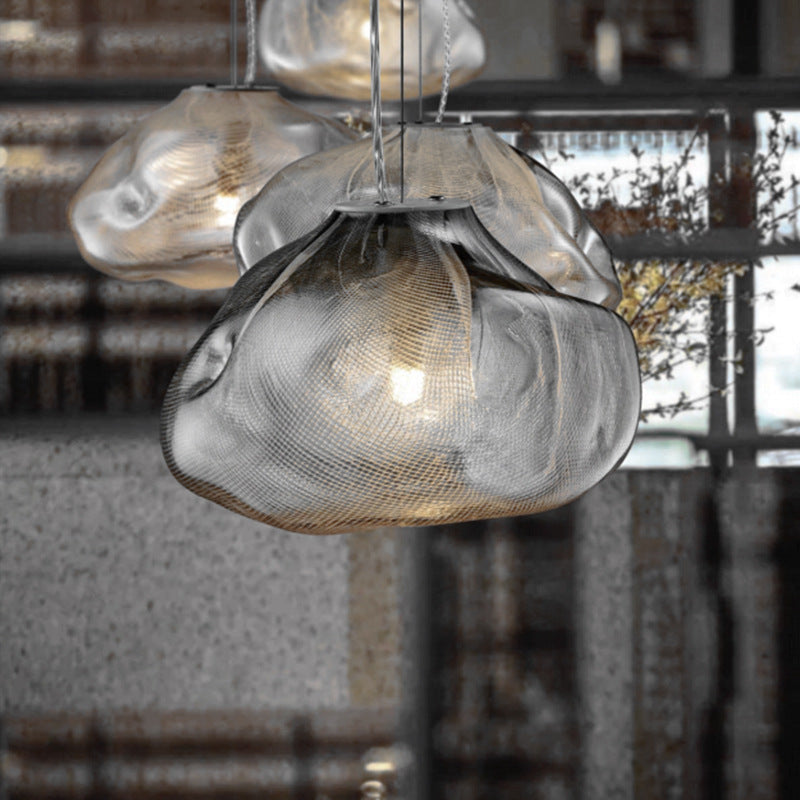 Modern Glass Pendant Chandelier Light