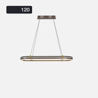 Lámpara de araña colgante LED de aluminio moderno con pantalla de PMMA
