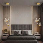 Modern Butterfly Acrylic Pendant Chandelier Lamp