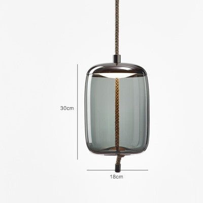 Lámpara de araña colgante de cristal moderno con luz LED