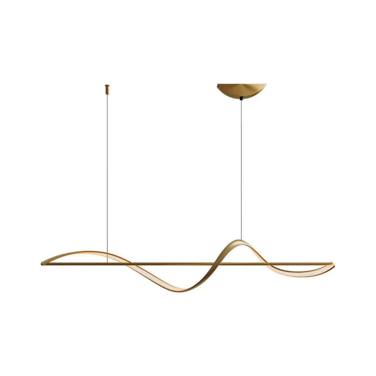 Crystal Linear Pendant Chandelier Minimalist