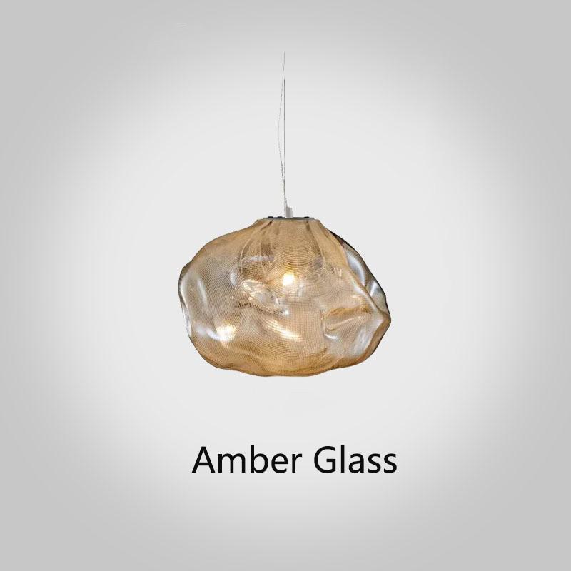 Modern Glass Pendant Chandelier Light