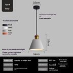 Nordic Iron Pendant Chandelier - Dining Room