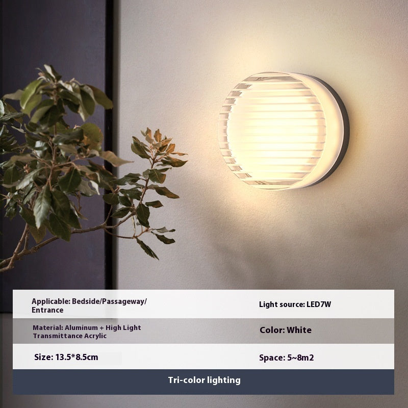 Water Ripple Acrylic Wall Lamp for Living Room
