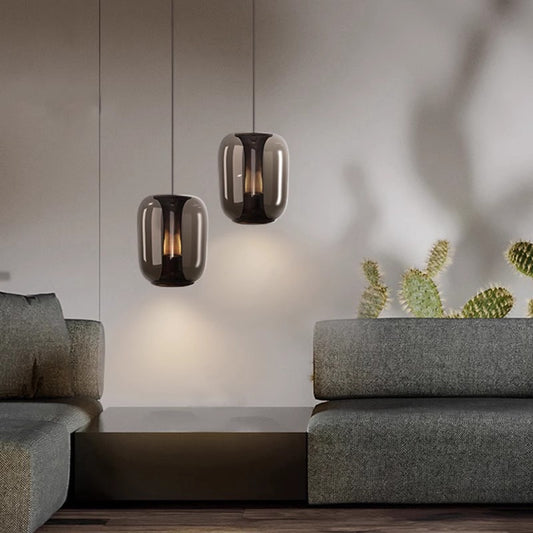 Nordic Glass Pendant Light - Minimalist Chandelier