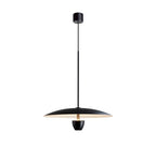 Candelabro colgante negro minimalista moderno