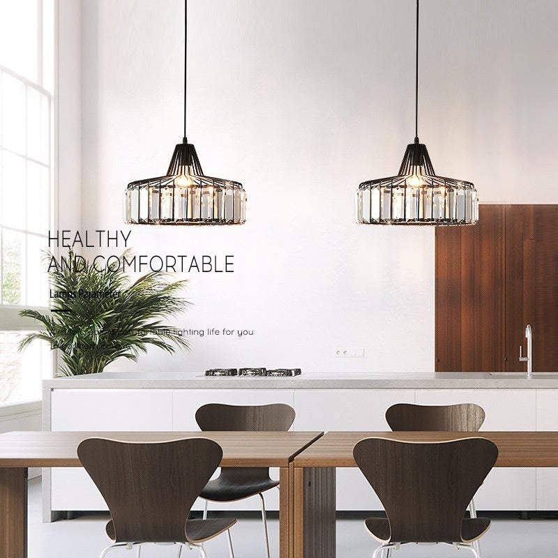 Crystal Sun Modern Pendant Light