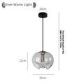 Glass Modern Minimalist Pendant Chandelier
