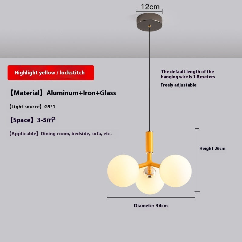 Nordic Pendant Light Bedroom Corridor Fixture