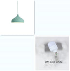Lámpara colgante LED moderna de aluminio