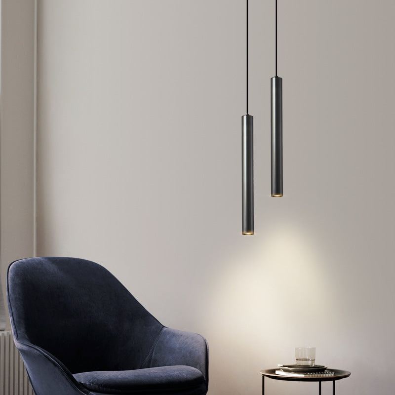 Modern Copper Pendant Light Bedroom Chandelier