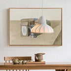 Nordic Paper Origami Pendant Light - Hand-Woven Design