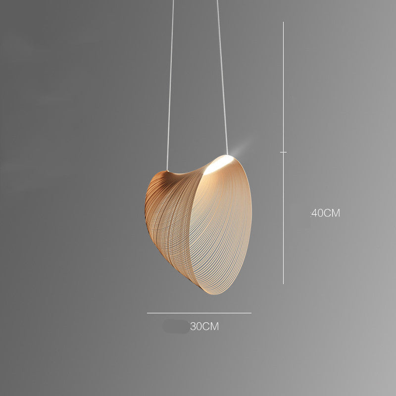 Wood Nordic Pendant Chandelier Lamp