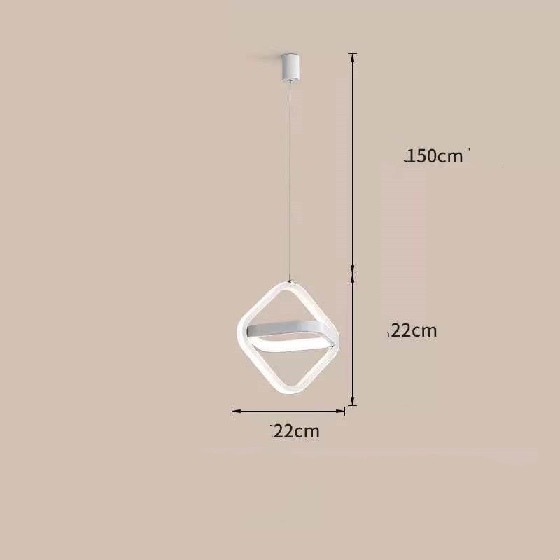 Nordic Iron Long Line Pendant Light