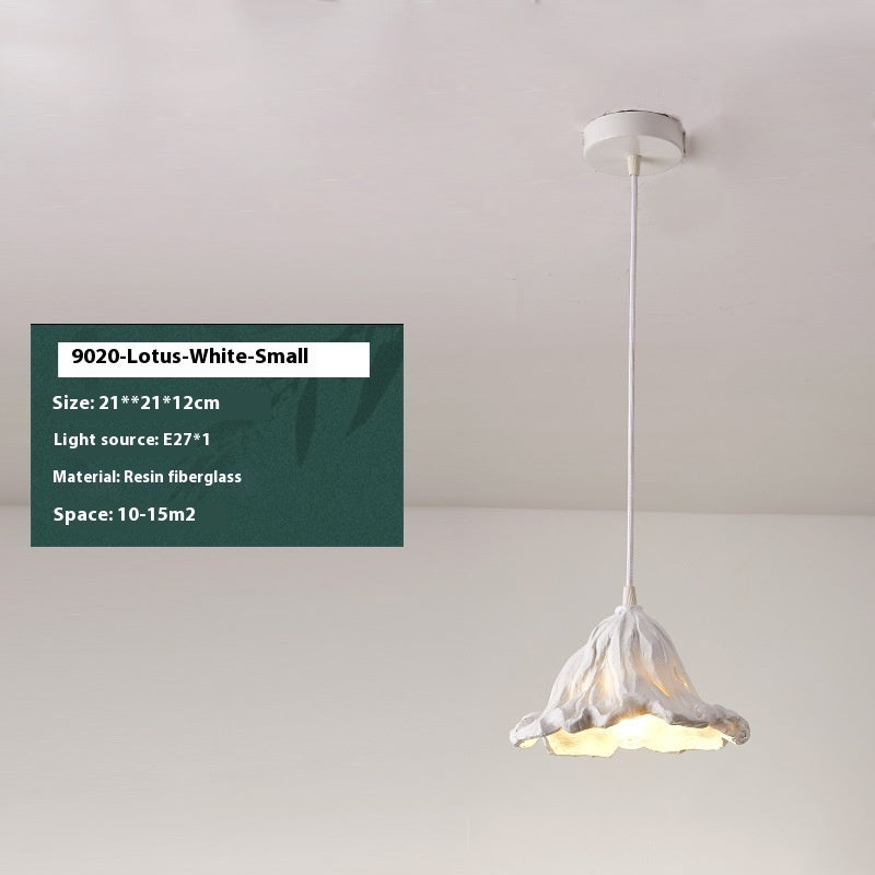 Modern Gold Lotus Leaf Pendant Light