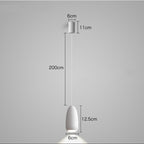 Lámpara colgante LED de hierro moderna con control remoto